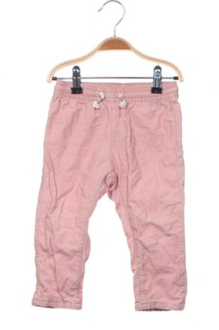 Dětské kalhoty  H&M, Velikost 12-18m/ 80-86 cm, Barva Růžová, Cena  284,00 Kč