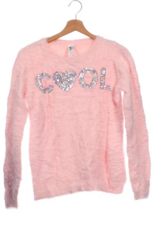 Детски пуловер Here+There, Размер 12-13y/ 158-164 см, Цвят Розов, Цена 23,80 лв.