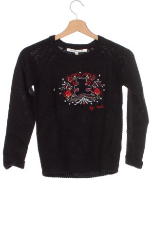 Детски пуловер LuluCastagnette, Размер 8-9y/ 134-140 см, Цвят Черен, Цена 69,00 лв.