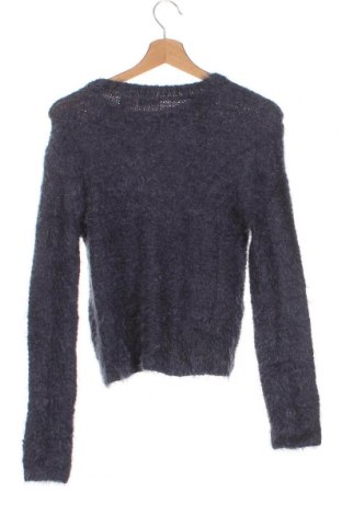 Детски пуловер Manguun, Размер 11-12y/ 152-158 см, Цвят Син, Цена 8,40 лв.