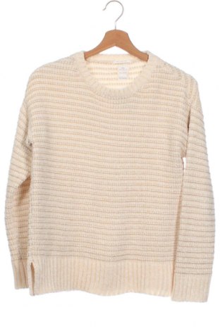 Детски пуловер Zara Knitwear, Размер 12-13y/ 158-164 см, Цвят Екрю, Цена 24,75 лв.