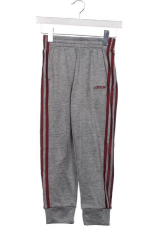Kinder Sporthose Adidas, Größe 7-8y/ 128-134 cm, Farbe Grau, Preis 23,66 €