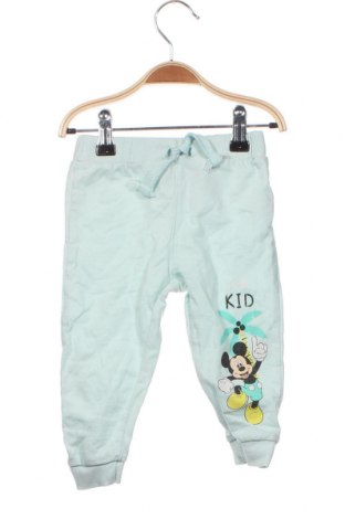Pantaloni de trening, pentru copii Sinsay, Mărime 9-12m/ 74-80 cm, Culoare Albastru, Preț 25,51 Lei