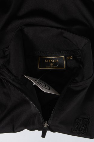 Bluză de trening, pentru copii SikSilk, Mărime 9-10y/ 140-146 cm, Culoare Negru, Preț 41,21 Lei