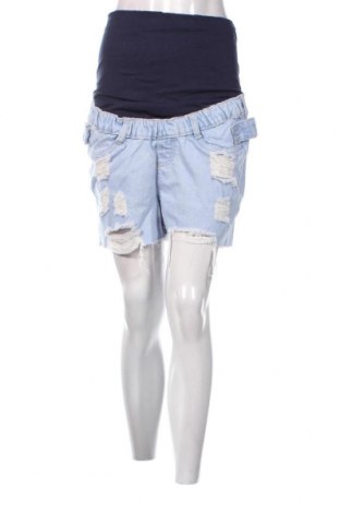Γυναικείο κοντό παντελόνι εγκυμοσύνης Urban Bliss, Μέγεθος M, Χρώμα Μπλέ, Τιμή 6,07 €