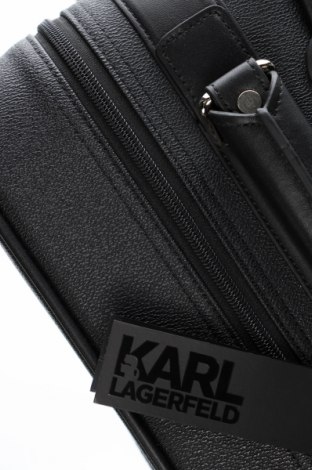 Куфар Karl Lagerfeld, Цвят Черен, Цена 255,60 лв.