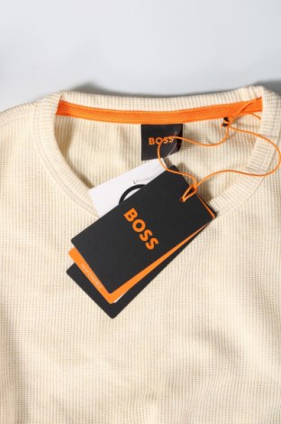 Bluză de bărbați Boss Orange, Mărime M, Culoare Bej, Preț 225,68 Lei