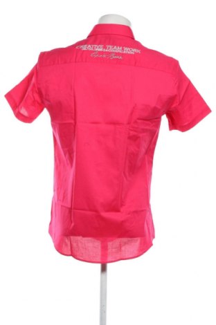 Herrenhemd Cipo & Baxx, Größe M, Farbe Rosa, Preis 16,83 €