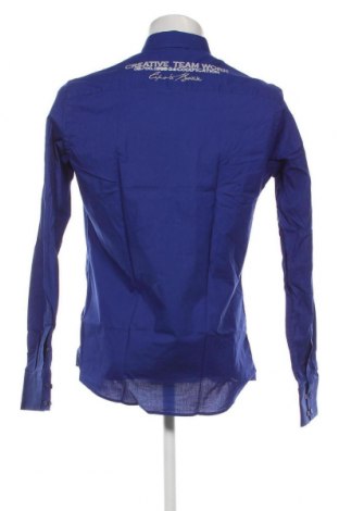 Ανδρικό πουκάμισο Cipo & Baxx, Μέγεθος M, Χρώμα Μπλέ, Τιμή 4,82 €