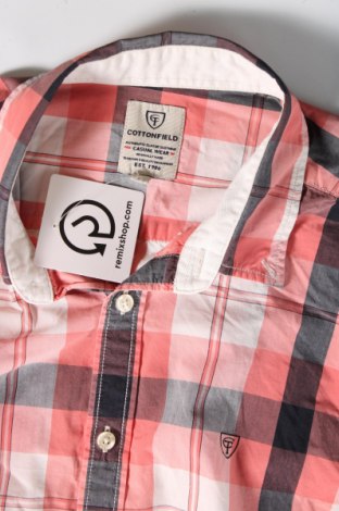 Ανδρικό πουκάμισο Cottonfield, Μέγεθος L, Χρώμα Πολύχρωμο, Τιμή 4,75 €