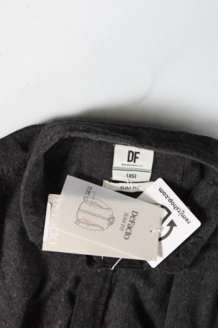 Herrenhemd Defacto, Größe XS, Farbe Grau, Preis 3,32 €