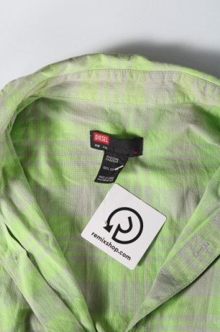 Мъжка риза Diesel, Размер XXL, Цвят Зелен, Цена 91,02 лв.