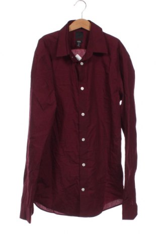Мъжка риза H&M, Размер S, Цвят Червен, Цена 20,30 лв.