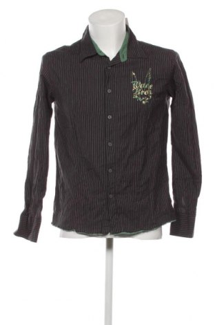 Мъжка риза H&M Divided, Размер M, Цвят Черен, Цена 4,06 лв.