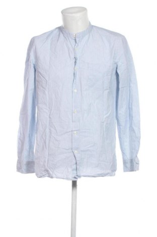 Мъжка риза H&M L.O.G.G., Размер L, Цвят Син, Цена 20,30 лв.