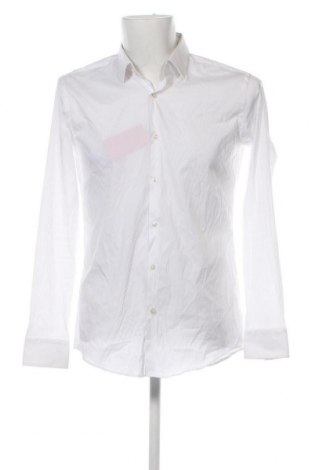 Мъжка риза Hugo Boss, Размер M, Цвят Бял, Цена 129,35 лв.