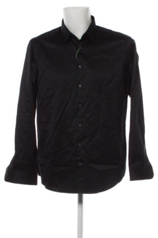 Мъжка риза Jake*s, Размер L, Цвят Черен, Цена 72,00 лв.