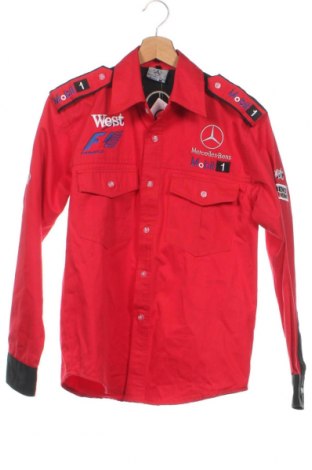 Pánská košile  Mercedes - Benz, Velikost M, Barva Červená, Cena  275,00 Kč
