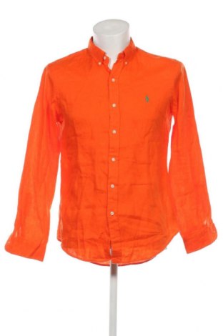 Męska koszula Polo By Ralph Lauren, Rozmiar M, Kolor Pomarańczowy, Cena 655,70 zł
