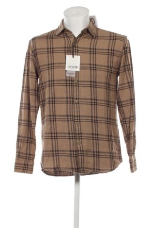 Ανδρικό πουκάμισο Pull&Bear, Μέγεθος XS, Χρώμα  Μπέζ, Τιμή 4,74 €