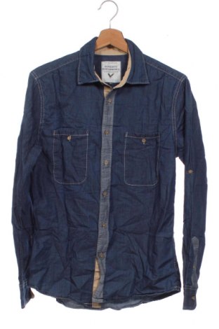 Herrenhemd Seppala, Größe S, Farbe Blau, Preis 2,02 €