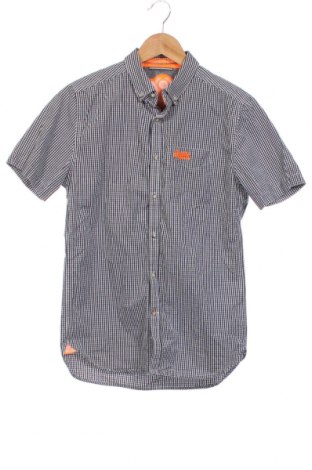 Ανδρικό πουκάμισο Superdry, Μέγεθος S, Χρώμα Γκρί, Τιμή 4,50 €