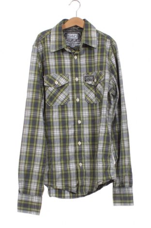 Ανδρικό πουκάμισο Superdry, Μέγεθος S, Χρώμα Πράσινο, Τιμή 4,50 €
