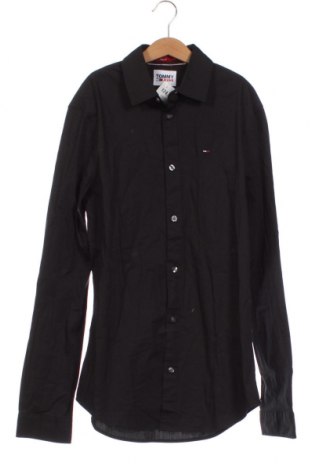 Męska koszula Tommy Hilfiger, Rozmiar XS, Kolor Czarny, Cena 259,88 zł