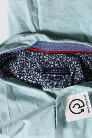 Herrenhemd Zara, Größe M, Farbe Blau, Preis 16,70 €