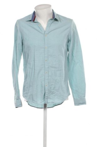 Ανδρικό πουκάμισο Zara, Μέγεθος M, Χρώμα Μπλέ, Τιμή 10,10 €