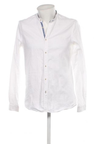Мъжка риза Zara Man, Размер M, Цвят Бял, Цена 18,00 лв.