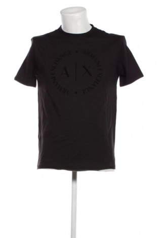 Мъжка тениска Armani Exchange, Размер M, Цвят Черен, Цена 68,00 лв.