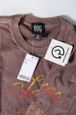 Pánske tričko  BDG, Veľkosť XS, Farba Hnedá, Cena  2,99 €