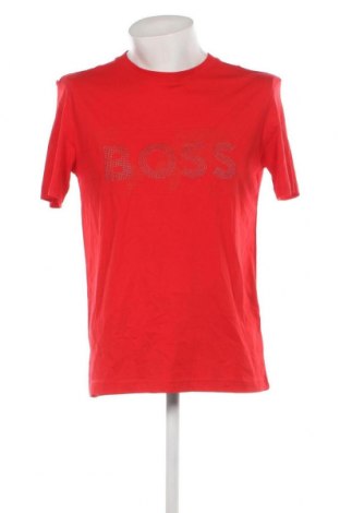 Мъжка тениска BOSS, Размер S, Цвят Червен, Цена 68,25 лв.