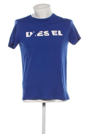 Męski T-shirt Diesel, Rozmiar L, Kolor Niebieski, Cena 223,90 zł