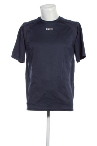 Tricou de bărbați Kipsta, Mărime L, Culoare Albastru, Preț 27,79 Lei