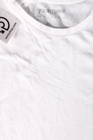 Ανδρικό t-shirt Your Turn, Μέγεθος S, Χρώμα Λευκό, Τιμή 14,95 €