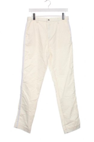 Pantaloni raiați de bărbați, Mărime S, Culoare Ecru, Preț 19,67 Lei