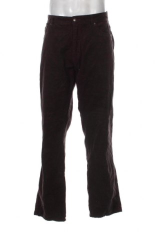 Pantaloni raiați de bărbați Manfield, Mărime L, Culoare Maro, Preț 65,13 Lei