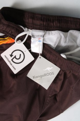 Мъжки къс панталон Kangaroos, Размер XS, Цвят Кафяв, Цена 7,68 лв.