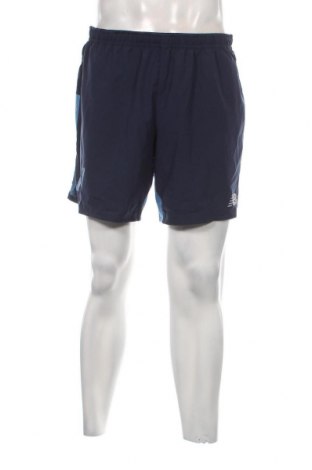 Pantaloni scurți de bărbați New Balance, Mărime XL, Culoare Albastru, Preț 186,02 Lei