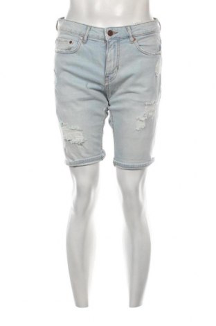 Pantaloni scurți de bărbați Pull&Bear, Mărime M, Culoare Albastru, Preț 78,95 Lei