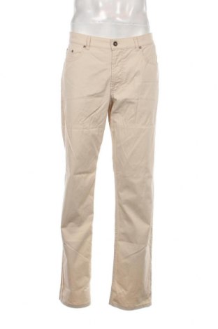 Мъжки панталон Brax, Размер L, Цвят Бежов, Цена 7,48 лв.