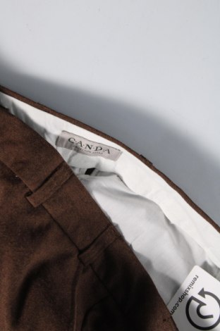 Ανδρικό παντελόνι Canda, Μέγεθος L, Χρώμα Καφέ, Τιμή 2,69 €