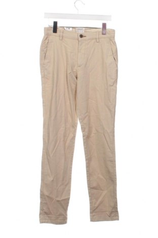 Мъжки панталон Jack & Jones, Размер S, Цвят Бежов, Цена 21,32 лв.