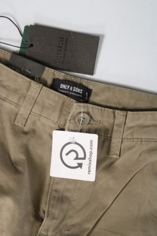 Pantaloni de bărbați Only & Sons, Mărime S, Culoare Verde, Preț 27,24 Lei