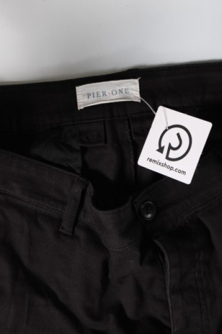 Ανδρικό παντελόνι Pier One, Μέγεθος M, Χρώμα Μαύρο, Τιμή 9,48 €