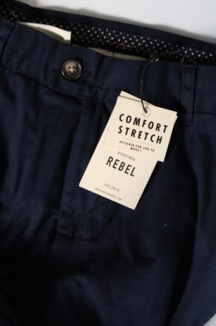 Pantaloni de bărbați Rebel, Mărime M, Culoare Albastru, Preț 48,42 Lei