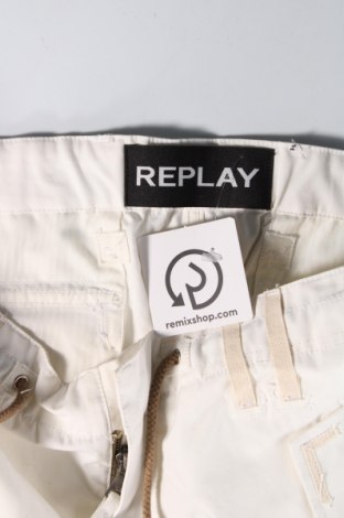 Ανδρικό παντελόνι Replay, Μέγεθος L, Χρώμα Εκρού, Τιμή 98,45 €