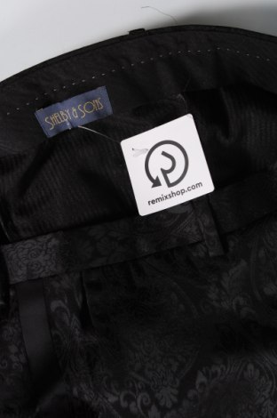 Ανδρικό παντελόνι Shelby & Sons, Μέγεθος M, Χρώμα Μαύρο, Τιμή 10,32 €